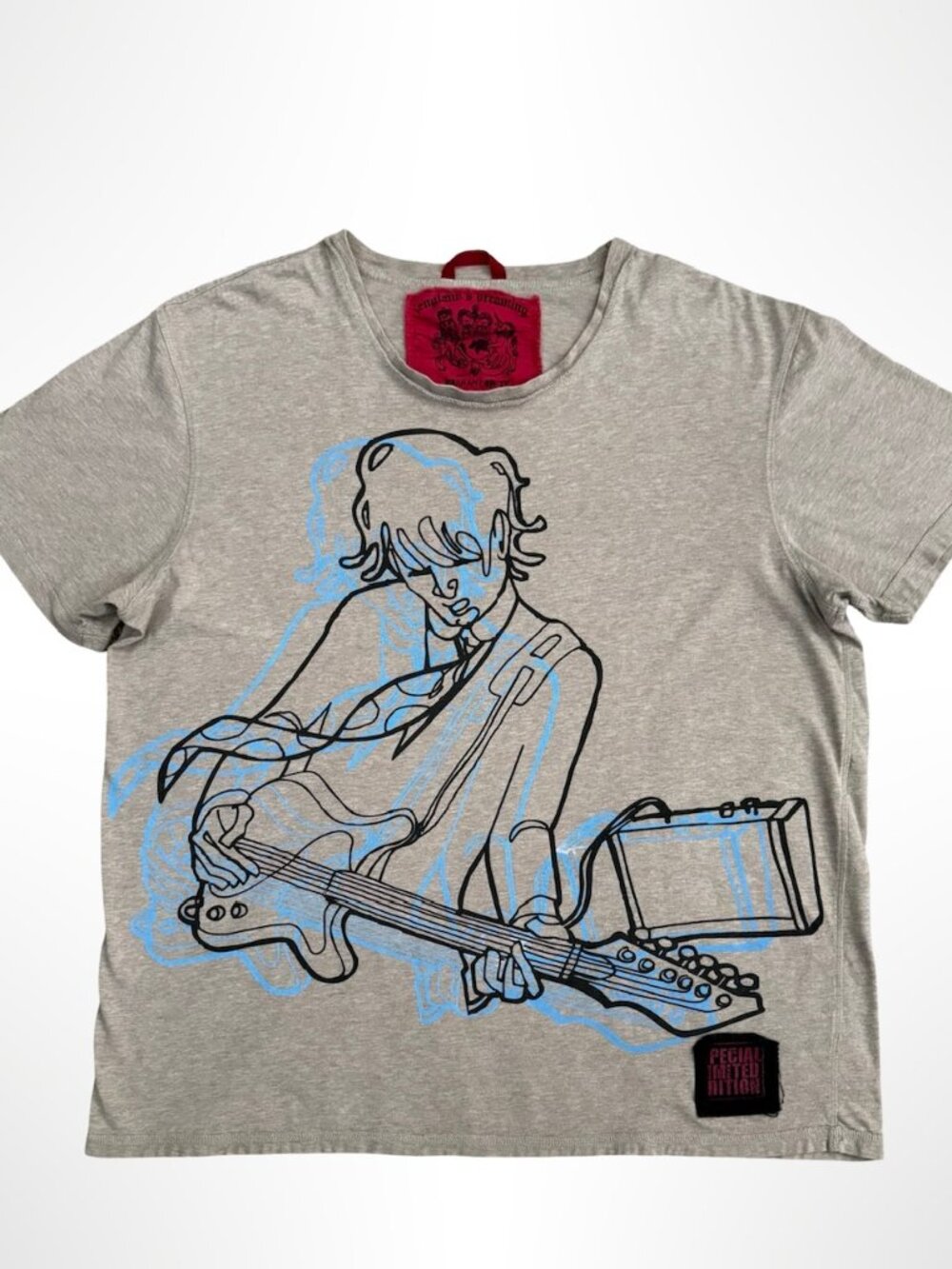 Pop Art Band T-Shirt Indie Grunge England's Dreaming Keanan Duffy Limited Ed Y2K